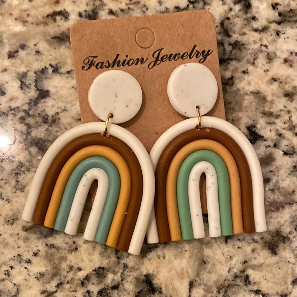 New Rainbow Earrings